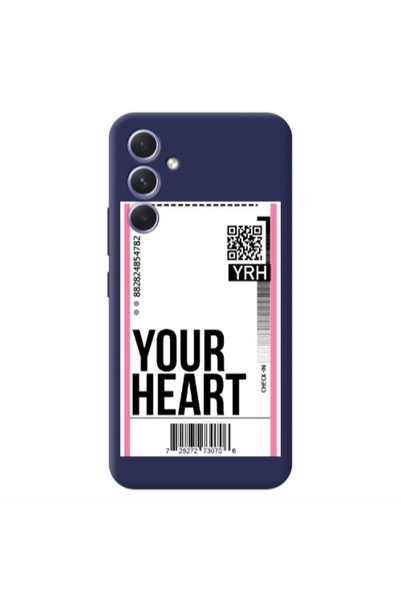 Other Samsung A26 Your Heart YRH Dark blue Colored Silicone TPU Θήκη