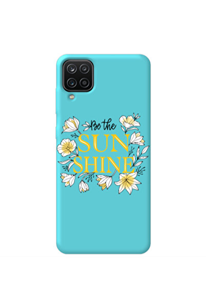 Other Samsung A12 Sun Shine Turquoise Colored Silicone TPU Θήκη
