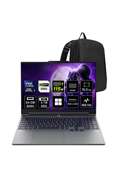 LENOVO LOQ 15IPH11 Core Ultra 7 356H RTX 5060 8GB 115W 24GB RAM 4TB SSD 15.3"...