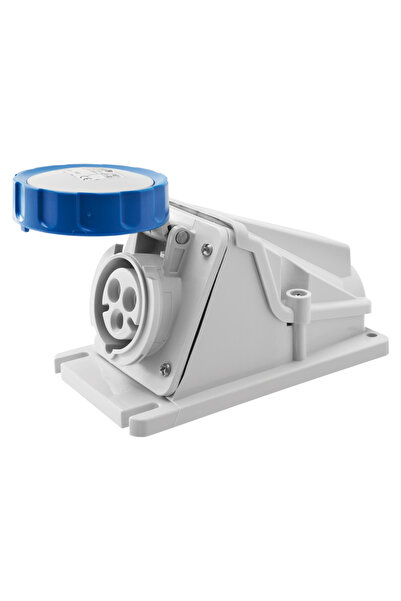 Gewiss PT контакт 2P+E IP67 16A 250V, GW62499, Gewiss, ЕДНОФАЗНИ КОУПЛЕСИ