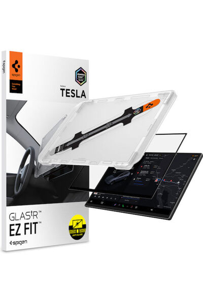Spigen Tesla Ez Fit Αντιθαμβωτικό Ματ Fc Μαύρο Tesla Model Y L 2026 Agl10819 ...