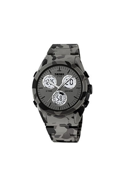 Skmei Ψηφιακό/αναλογικό ρολόι χειρός - - 2109 - Army Grey