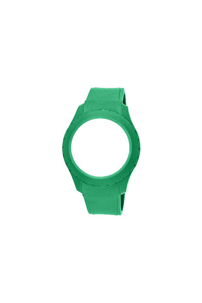 Other WATX & CO Λουράκι από καουτσούκ Πράσινο 49mm