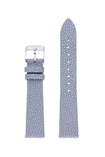 Other WATX & CO Δερμάτινο λουράκι Μπλε 38mm