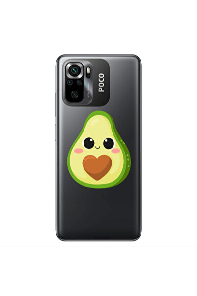 Other Xiaomi Poco M5 s Baby avocado Transparent Silicone TPU Θήκη