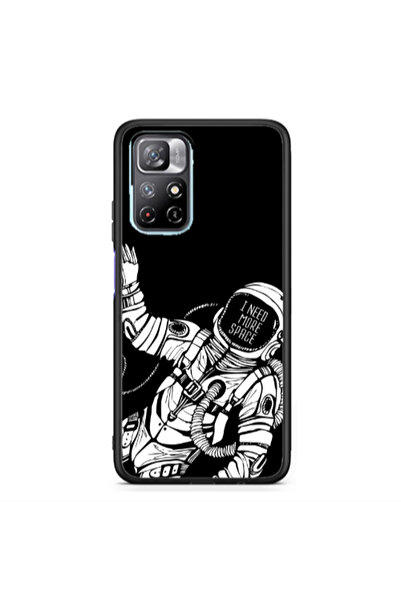 Other Xiaomi Poco M4 Pro 5G I need more space Black Glossy Θήκη