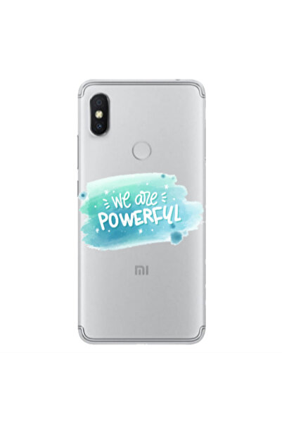 Other Xiaomi Redmi S2 We are Powerful Transparent Silicone TPU Θήκη