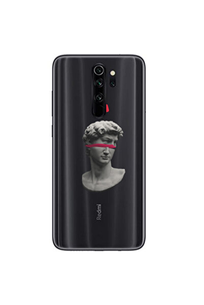 Other Xiaomi Redmi Note 8 Pro Half statue Transparent Silicone TPU Θήκη
