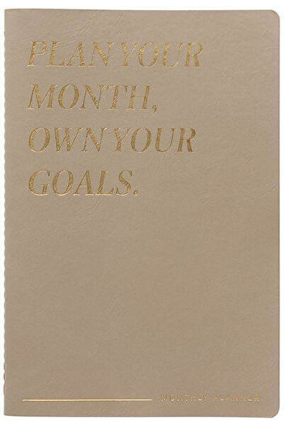 GRUPO ERIK Premium Monthly Planner 21x25cm Chai Latte By Kokonote Code: KKPM01