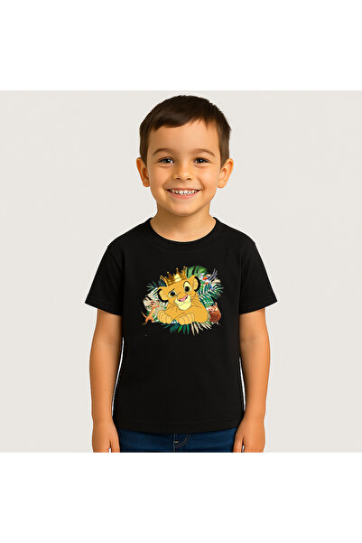 Fruit of the loom Tricou copii Lion King 100% Bumbac