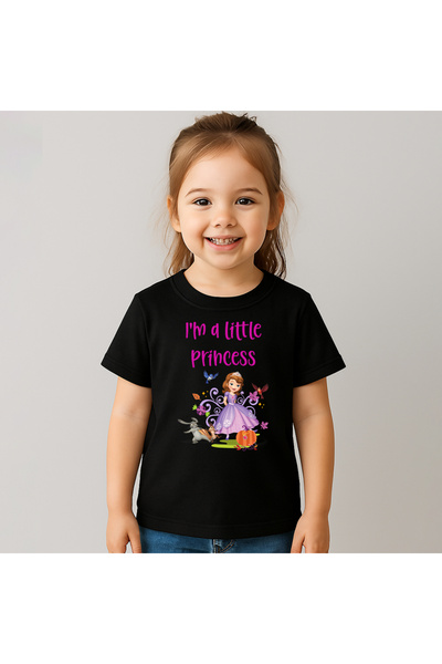 Fruit of the loom Tricou copii Printesa Sofia - I'm a little princess 100% Bu...
