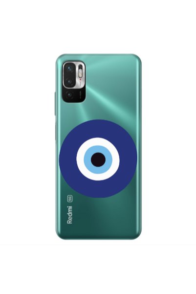 Other Xiaomi Redmi Note 10 Pro 5G Evil eye bead Transparent Silicone TPU Θήκη