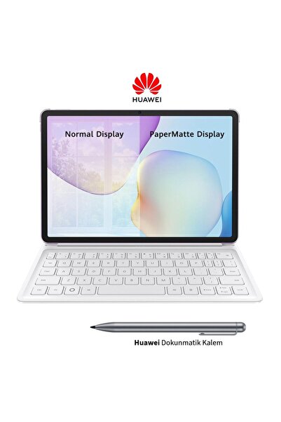 Huawei 11,5 inç mat yüzeyli ekran, 8 GB RAM 256 GB depolama + Klavye + Kalem ...
