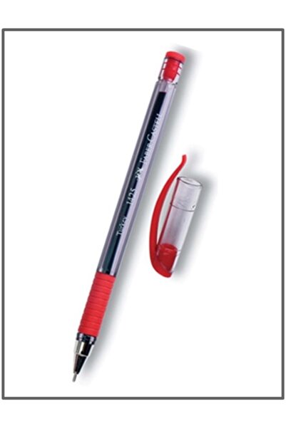 Faber Castell Ballpoint Pen 1425 Red 3 Pieces