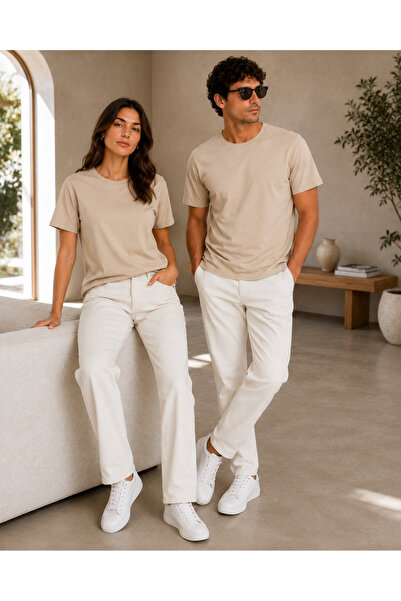 ZELNİ Unisex Premium Modal Relax Fit Çift Yönlü Koku Önleyen Akıllı Tshirt