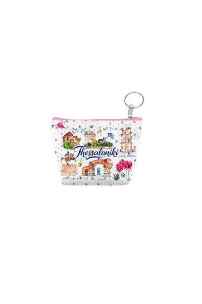 Tradesor Πορτοφόλι Souvenir μπρελόκ mini - Σετ 10pcs - PVC - Thessaloniki - 1...