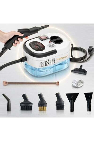 Generic 7-in-1 High Pressure Steam Cleaner 2500W Handheld Steamer for Car, Ki...