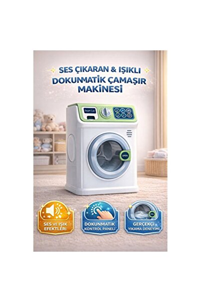 Empressco Dokunmatik Ekranlı Çamaşır Yıkama Makinesi, Eğlenceli ve Pratik Kul...