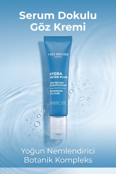 Yves Rocher Serum Dokulu Göz Kremi Roll On Nemlendirici Çift Hyaluronik Asit ...