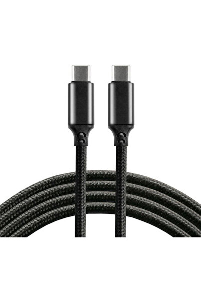 everActive CBB-1PD5 Cablu USB 2.0 împletit USB-C tată - USB-C 100W Negru 1m