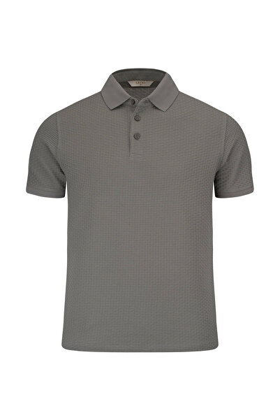Hatemoğlu Vizon Regular Fit 100% Pamuk Polo Yaka Merserize Tişört