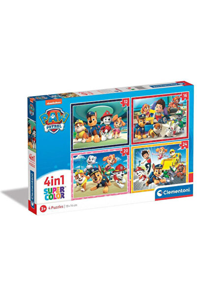 CLEMENTONI Puzzle pentru copii Supercolor - Patrula Cățelușilor pentru 3+ ani...