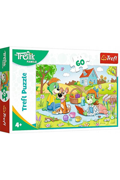 Trefl Puzzle pentru copii Aventuri de familie pentru 4+ ani 60 de piese