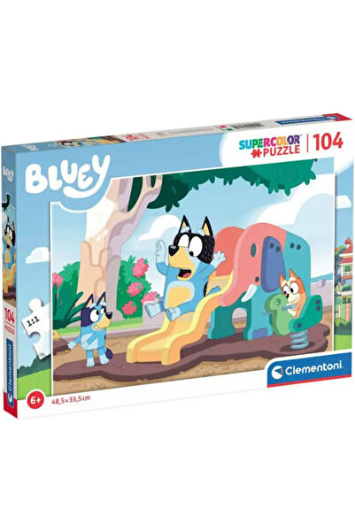 CLEMENTONI Puzzle pentru copii Bluey 104 piese