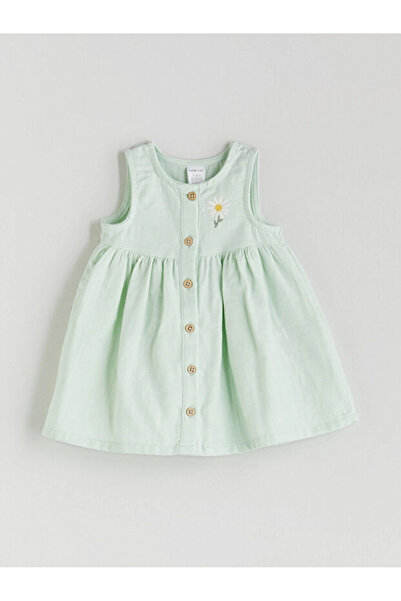 LC Waikiki Baby Girl Floral Embroidered Dress