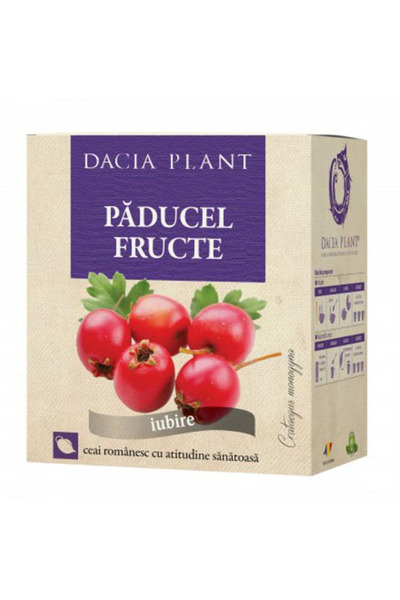 Dacia Plant Ceai Paducel Fructe Dacia Plant, 50g