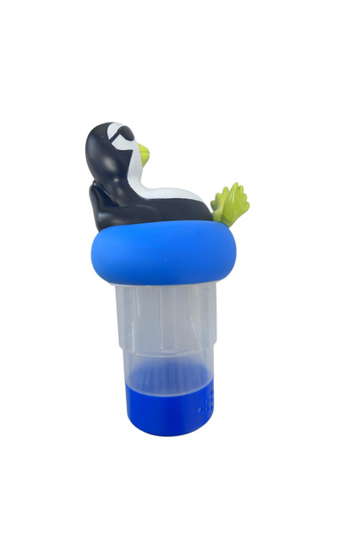Choice K-406 Penguin Floating Pool Chlorine Dispenser, Fits 1 and 3 Inch Tabl...