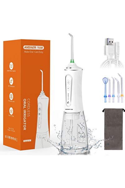 OEM Irigator stomatologic fără fir 300 ml cu 5 moduri impermeabil