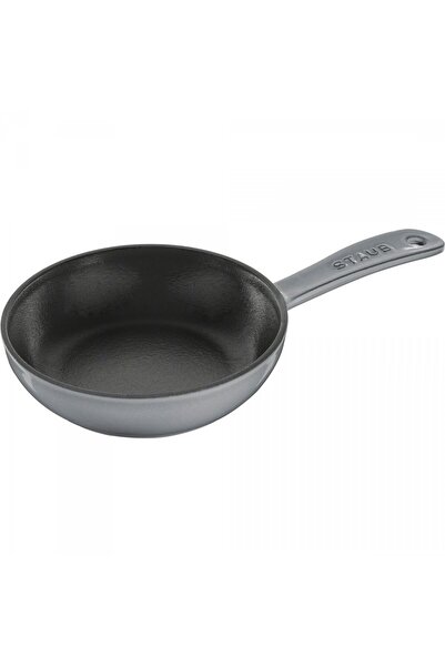 STAUB Tigaie din fonta 16 cm, Staub, grafit, ideala pentru tapas, usor de cur...