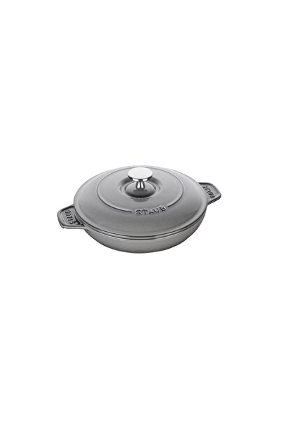 STAUB Vas cu capac, fonta, 20 cm, Graphite Grey -