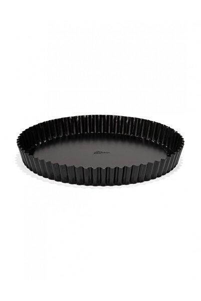 Patisse Tava pentru tarta, Patisse, Otel, 28cm, Negru