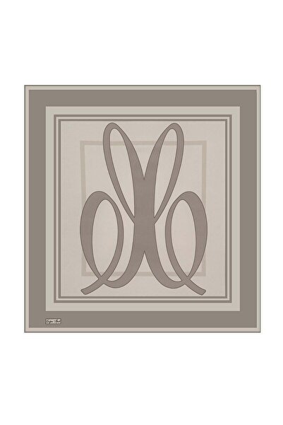 Çağrı İpek Signature Pattern Tivil Silk Scarf Dg17273-17