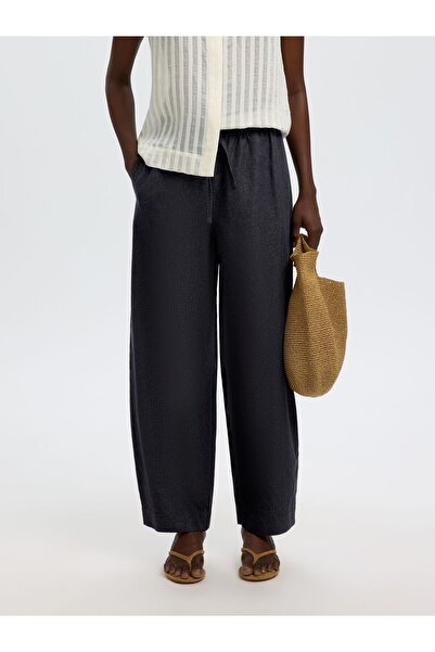 SELECTED Barrel Fit Hosen Baumwollmix