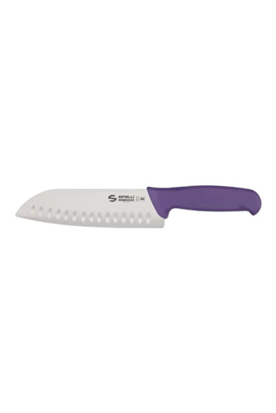 Ambrogio Sanelli Cutit Santoku, Sanelli Ambrogio, Supra, 18 cm, fiolet, otel ...