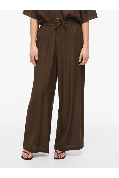 VILA Wide Leg Hose VIBETTE High Waist