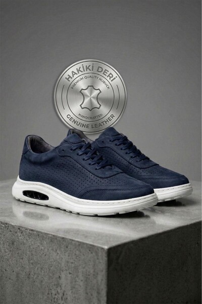 BIG KING Core Genuine Nubuck Leather Men's Casual Sports Shoes