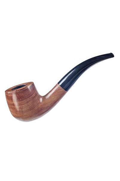 Falconetti 9 mm. Kahverengi Sandalwood Eğimli Sap Ahşap Pipo rd91