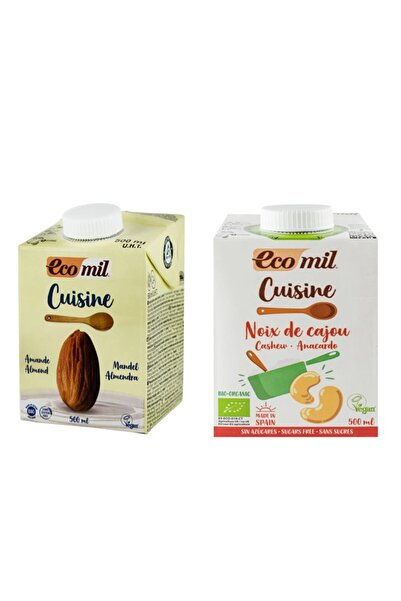 Ecomil Cuisine Βιολογικές Κρέμες Λαχανικών για Μαγειρική – Κάσιους & Αμύγδαλο...