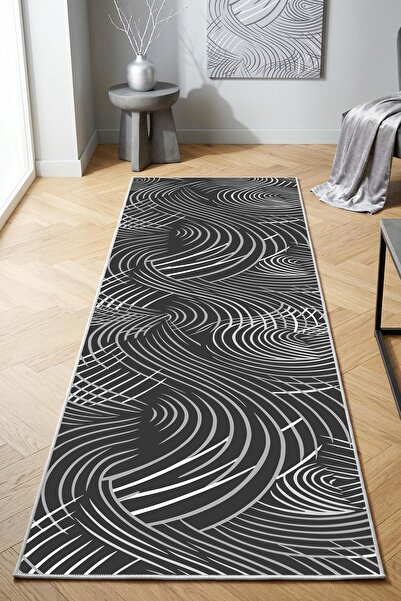 West Home Makinede Yıkanabilir Kaymaz Taban Leke Tutmaz Dijital Salon Mutfak ...