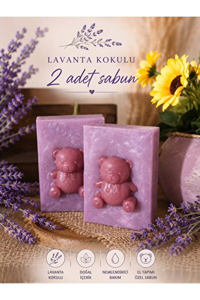 umay hatun soap AYICIK SABUN - LAVANTA KOKULU SABUN -ÇOCUK SABUNU - MOR SABUN...