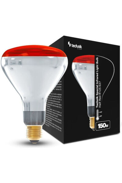 Technik Λάμπα Υπερύθρων 150W για Ντουί E27 Κωδικός: 41.005.0001