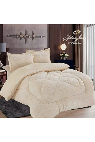 OEM Fur Duvet 2 Persons 3 Pieces 200x230 cm, Model PV-07