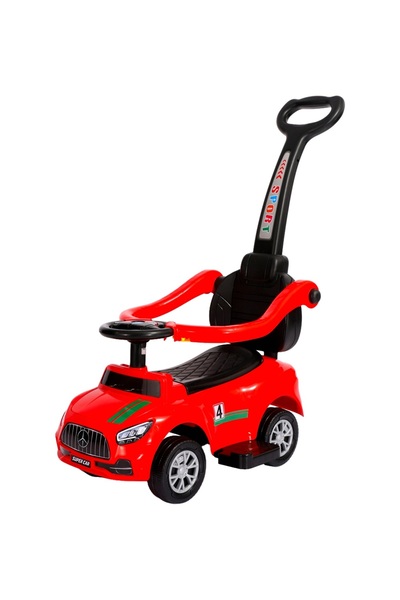EMPORIO COLLECTION Παιδικό όχημα τύπου Mercedes με χειρολαβή, φώτα και μουσικ...