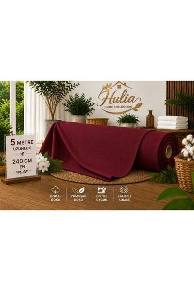 hulia home 5 Meters Ranforce Fabric Bedding-Flannel-Pillowcase-Bag-Curtain Fa...