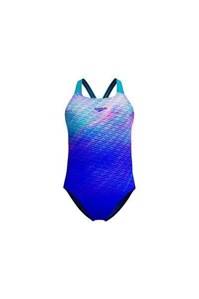SPEEDO Print Powerback One Piece Çocuk Mayo