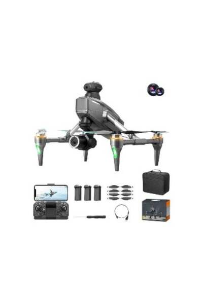 Generic Brushless Foldable Drone with HD Dual Camera, Optical Flow, Obstacle ...